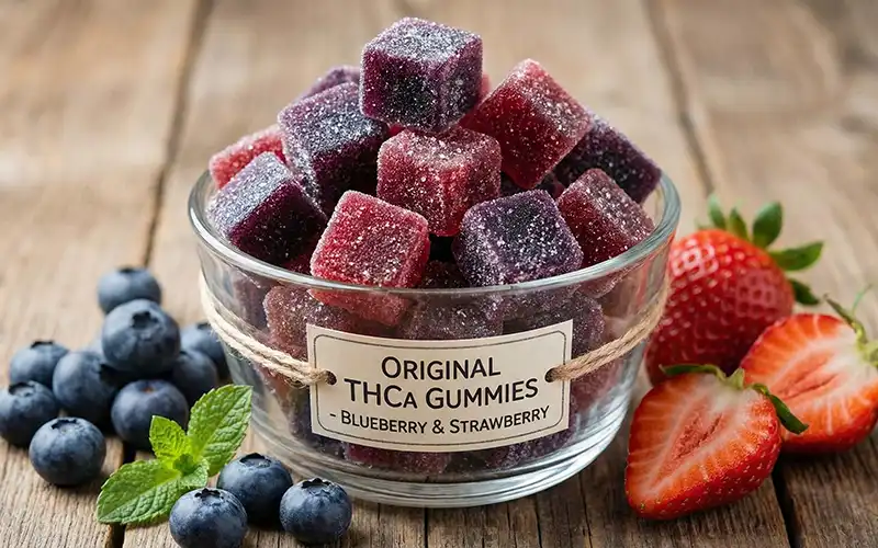 Texas Original Blueberry & Strawberry THCa Gummy